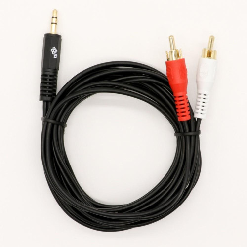 Kabel 3,5mm Mini Jack - 2x RCA M/M (chinch) 2,5m-681411