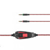 VOLCANO MC-831 RAGE CZERWONE SŁUCHAWKI NAGŁOWNE Z MIKROFONEM-685115