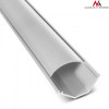 Listwa maskująca kanał kablowy 1.5m 43x23 mm Biała MCTV-575 z taśmą-687139
