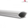 Listwa maskująca kanał kablowy 1.5m 43x23 mm Biała MCTV-575 z taśmą-687141