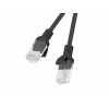 Patchcord KAT.6 0.5m Fluke Passed Czarny-7808463