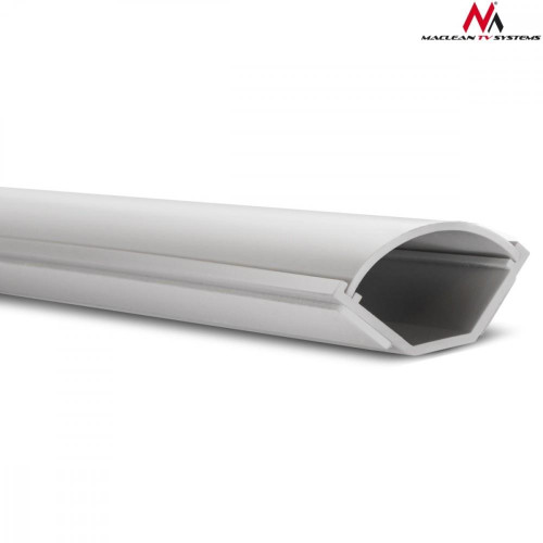 Listwa maskująca kanał kablowy 1.5m 43x23 mm Biała MCTV-575 z taśmą-687141