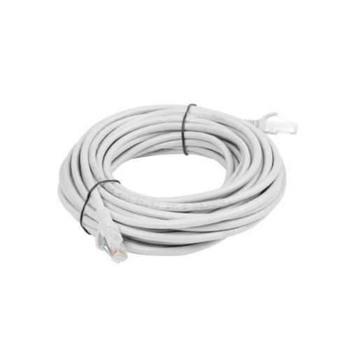PATCHCORD KAT.5E 10M SZARY FLUKE PASSED LANBERG-7808403