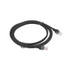 PATCHCORD KAT.6 2M CZARNY FLUKE PASSED LANBERG-7808526
