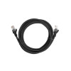 PATCHCORD KAT.6 3M CZARNY FLUKE PASSED LANBERG-688089
