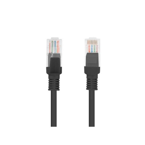 PATCHCORD KAT.6 1M CZARNY FLUKE PASSED LANBERG-688001
