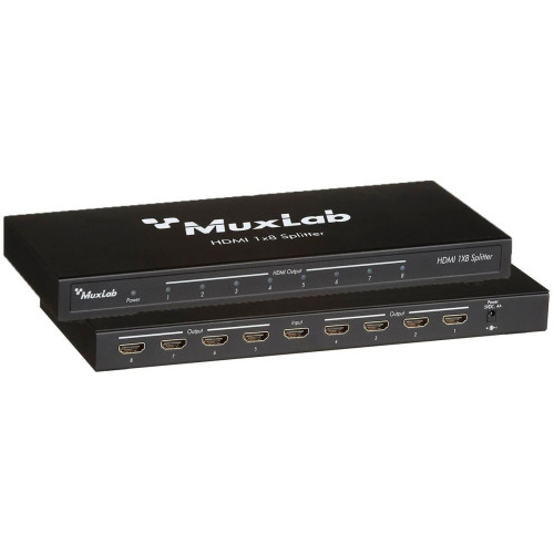 MUXLAB SPLITTER HDMI 1X8, UHD-4K (500422)-6923737
