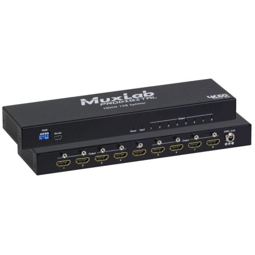 MUXLAB SPLITTER HDMI 1X8, 4K/60 (500427)-6923739