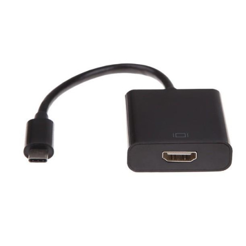 Adapter USB Typ-C do HDMI(F) czarny-694495