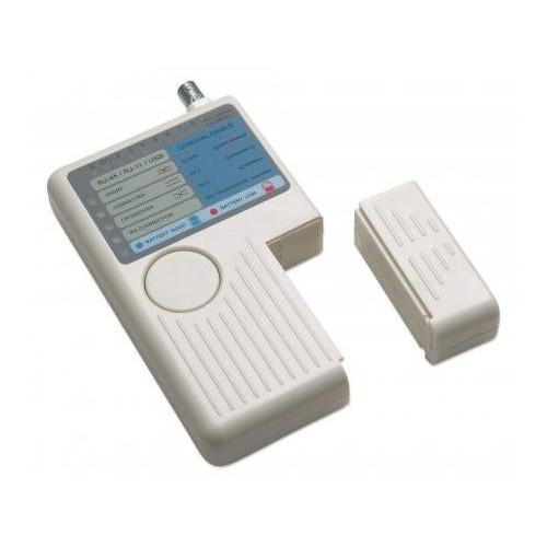 Tester okablowania RJ11 /RJ45/USB/BNC-694542