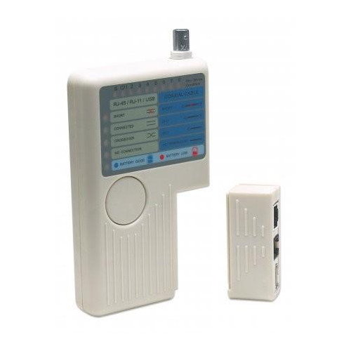 Tester okablowania RJ11 /RJ45/USB/BNC-694544
