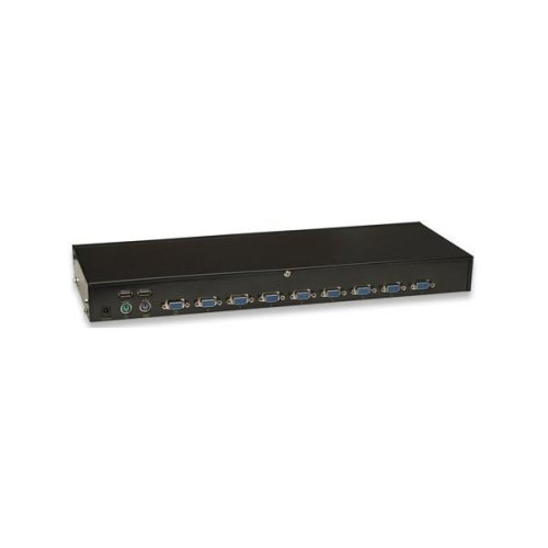 Przełącznik KVM 8-portowy USB/PS2 z OSD, rackowy-694594