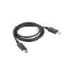 Kabel DisplayPort M/M 4K 1.8M czarny -695504