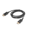 Kabel DisplayPort M/M 4K 1.8M czarny -695505