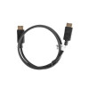 Kabel DisplayPort M/M 4K 1M czarny -695508