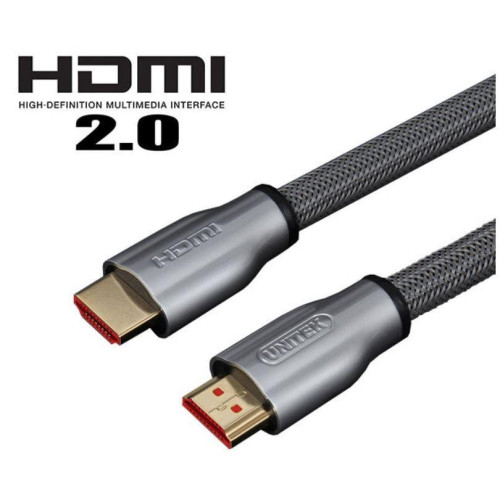 Kabel HDMI M/M 10m, v2.0, oplot, złoty, Y-C142RGY -695462