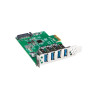 LANBERG KARTA PCI-E X1 -> 4X USB-A 3.1 GEN1 ŚLEDŹ LOW PROFILE PCE-US3-004-6961744