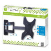 Uchwyt ścienny LCD/LED 19-37cali podwójne ramię, 25kg, czarny-696598