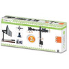 Uchwyt biurkowy LCD/LED 13-27 cali podwójny 2x10kg, czarny-696606