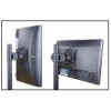Uchwyt biurkowy LCD/LED 13-27 cali podwójny 2x10kg, czarny-696608