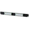 Patch panel 1U UTP 16xR J45 Cat.5e, czarny-696917