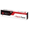 Patch panel 1U UTP 16xR J45 Cat.5e, czarny-696918