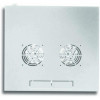 Szafa wisząca ECO 19cali 6U/320mm zmontowana, szklane drzwi, szara-696946