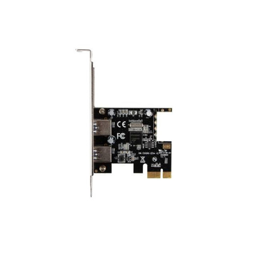 LANBERG KARTA PCI-E X1 -> 2X USB-A 3.1 GEN1 ŚLEDŹ LOW PROFILE PCE-US3-002-6961737