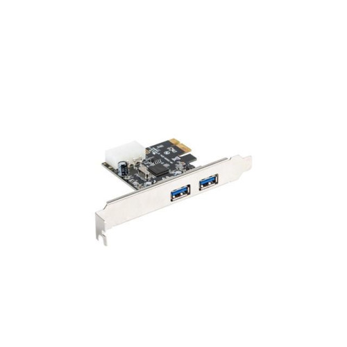 LANBERG KARTA PCI-E X1 -> 2X USB-A 3.1 GEN1 ŚLEDŹ LOW PROFILE PCE-US3-002-6961738