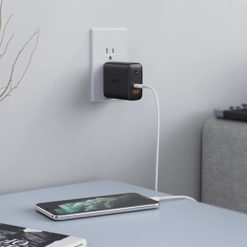 AUEKY PA-D2 ŁADOWARKA SIECIOWA 36W 2XUSB-C PD-6961896