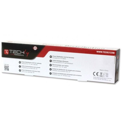 Listwa zasilająca Rack 19 cali do UPS 250V/10A, 10 gniazd, 2m czarna-696751