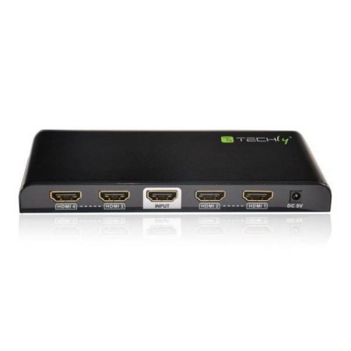 Rozdzielacz-splitter AV HDMI 2.0 1/4 Ultra HD 4Kx2K 3D-696784