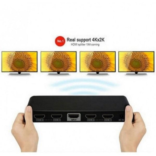 Rozdzielacz-splitter HDMI 1/4 Ultra HD, 3D-696801
