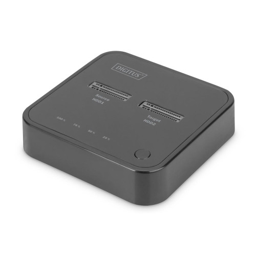 DIGITUS STACJA DOKUJĄCA DO SSD M.2 NVME Z FUNKCJĄ KLONOWANIA OFFLINE, USB-C, CZARNA DA-71545-7466418