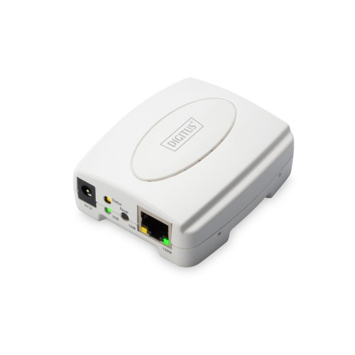 DIGITUS SERWER WYDRUKU LAN 1XUSB 2.0 1XRJ45 FAST ETHERNET 10/100MBPS DN-13003-2-6971797