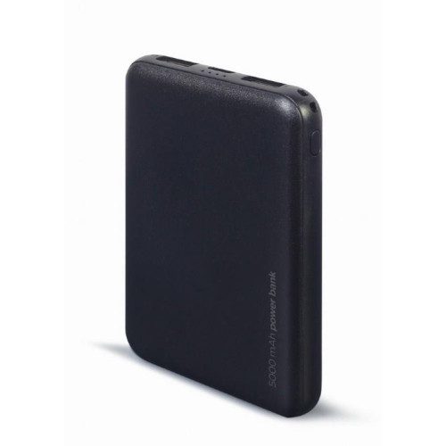 GEMBIRD POWERBANK 5000MAH 2X USB, CZARNY-6975567