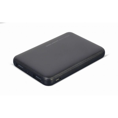 GEMBIRD POWERBANK 5000MAH 2X USB, CZARNY-6975568