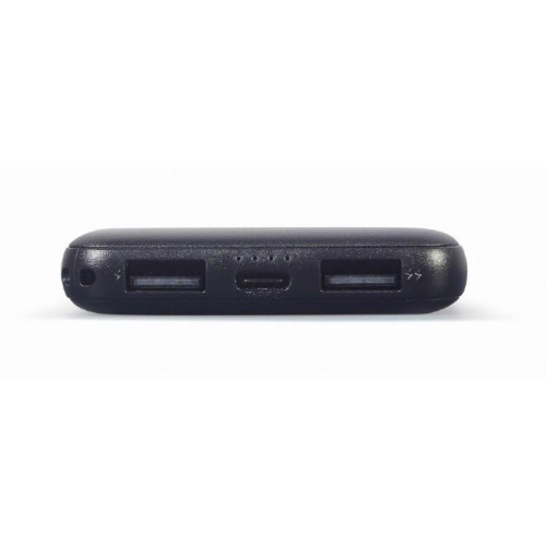 GEMBIRD POWERBANK 5000MAH 2X USB, CZARNY-6975569