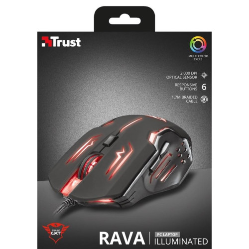 Mysz gamingowa Rava Illuminated GXT 108-697959