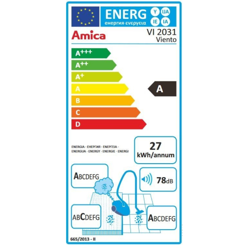 Odkurzacz workowy VIENTO VI2031-697992