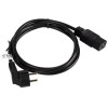 Kabel zasilający CEE 7/7 - IEC 320 C19 16A VDE 1.8M czarny-698276
