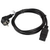 Kabel zasilający CEE 7/7 - IEC 320 C19 16A VDE 1.8M czarny-698277