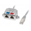 Adapter rodzielacz LAN RJ-45 - 2x RJ-45 FTP-7809147