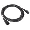 Przedłużacz kabla zasilającego IEC 320 C13 - C14 VDE 5M czarny-698365