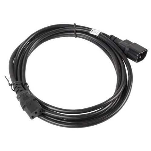 Przedłużacz kabla zasilającego IEC 320 C13 - C14 VDE 3M czarny-698300