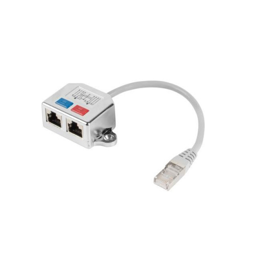 Adapter rodzielacz LAN RJ-45 - 2x RJ-45 FTP -698345