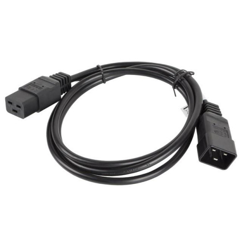 Przedłużacz kabla zasilającego IEC 320 C13 - C14 1.8M czarny-698358