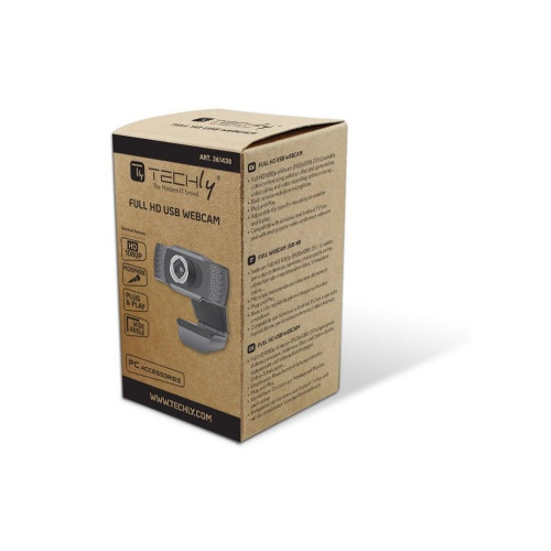 TECHLY KAMERA USB INTERNETOWA FULLHD 1080P Z MIKRO-6993544