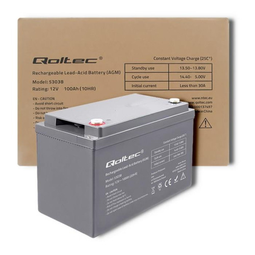 Akumulator bezobsługowy Qoltec 53038-6996582
