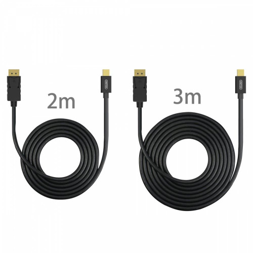 Kabel miniDisplayPort/DisplayPort M/M 2m;Y-C611BK -700475